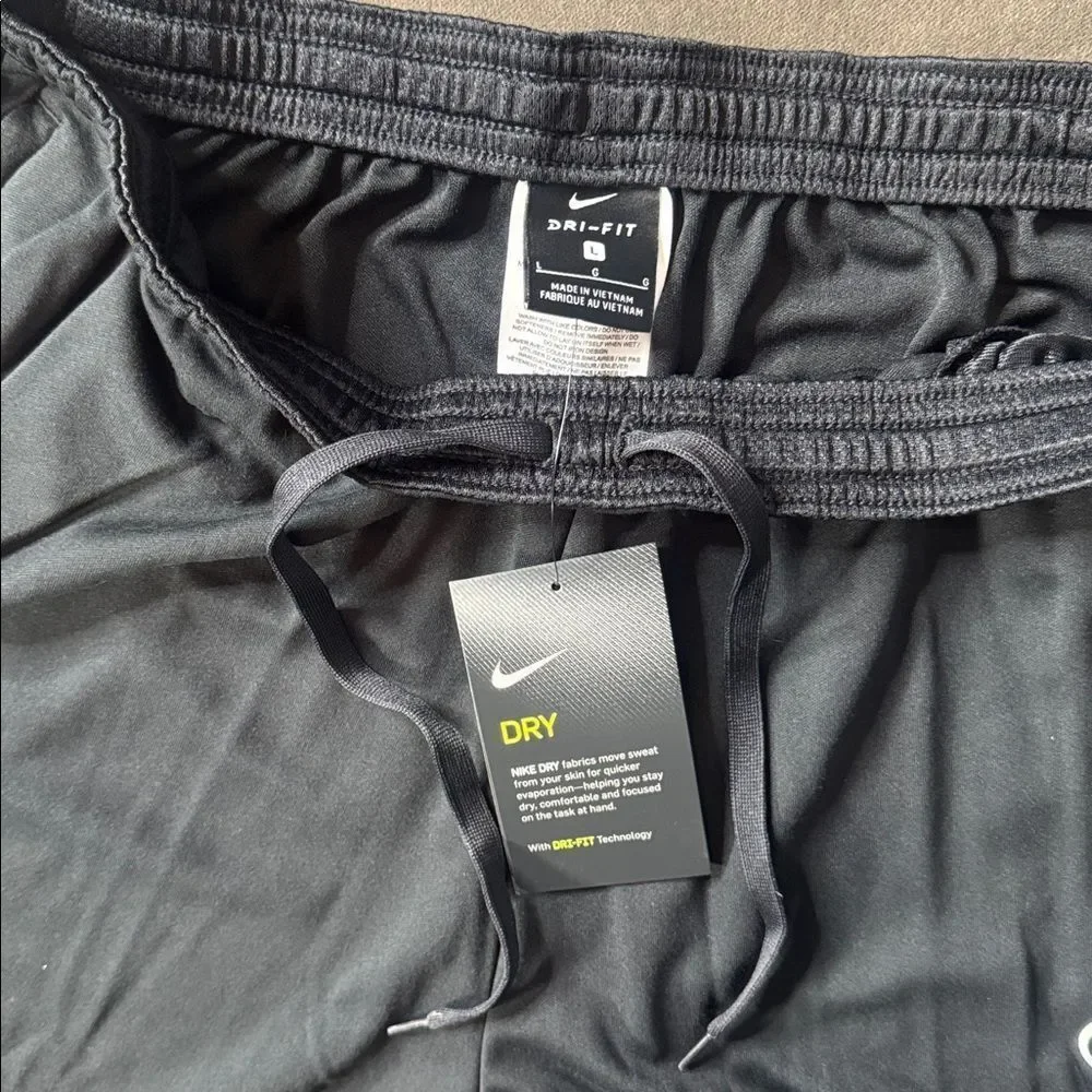 Nike Women’s Academy 21 Black Training Track Pants Dri-Fit LARGE NWT